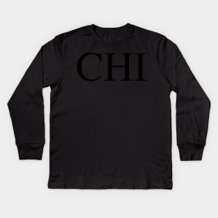 chi Kids Long Sleeve T-Shirt